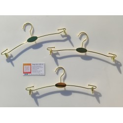 Плечики-вішалка для білизни (позолочена з прищіпками) №2